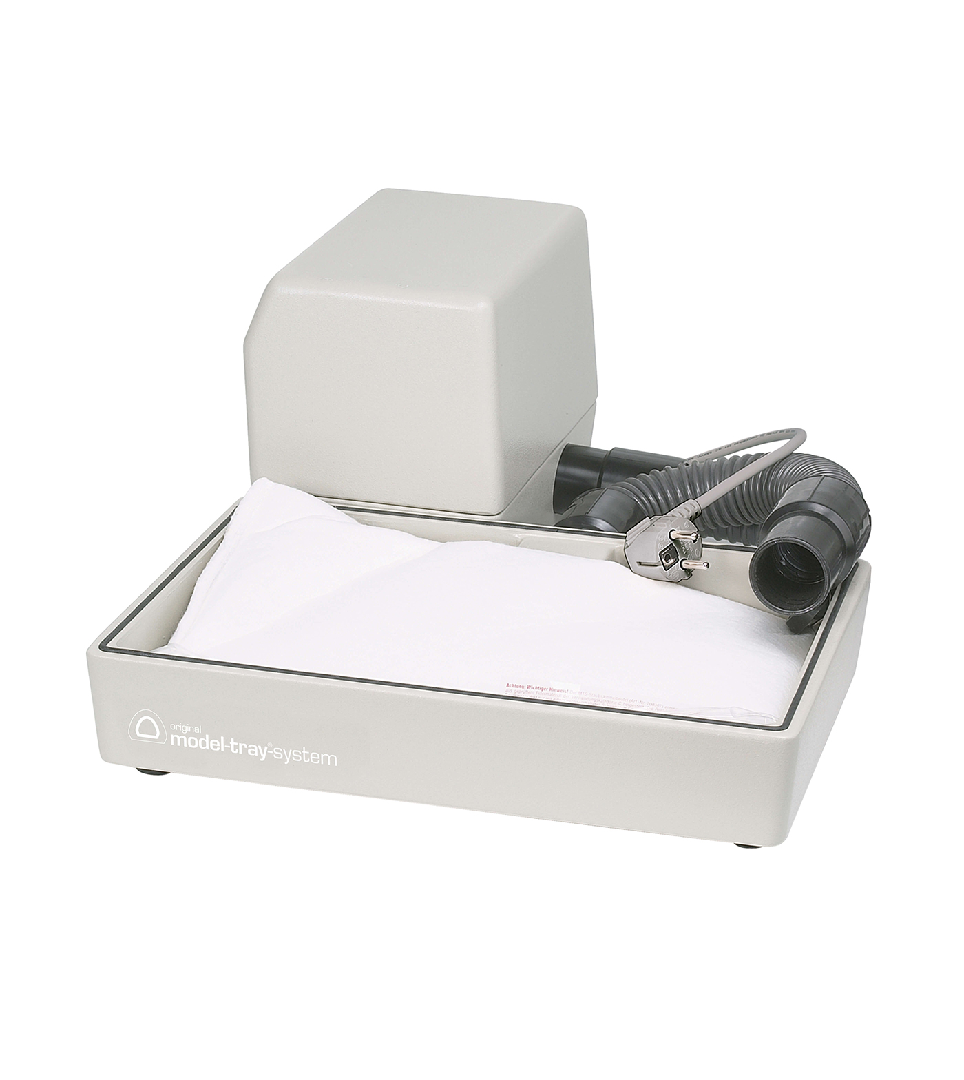 Absaugung model-tray®-dust-suction